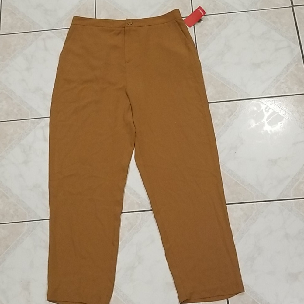Forever 21 Brown Long Woven Pants